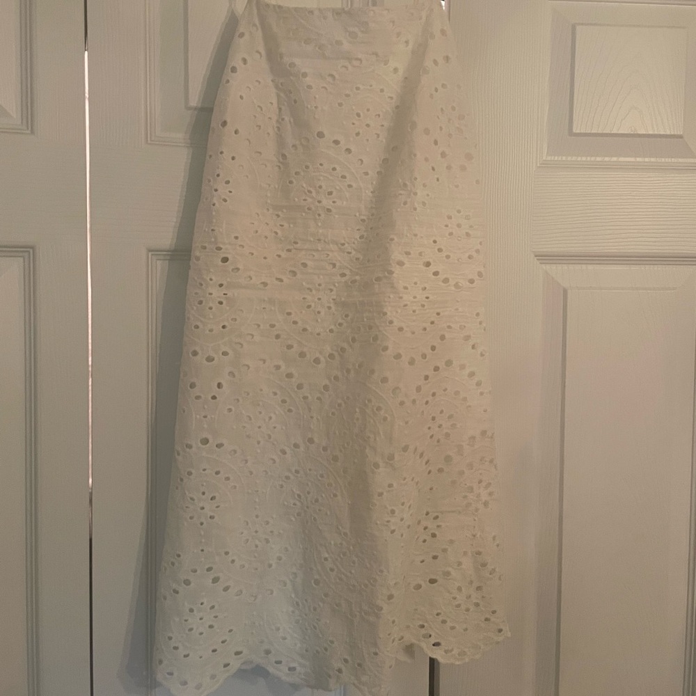 Eyelet dress